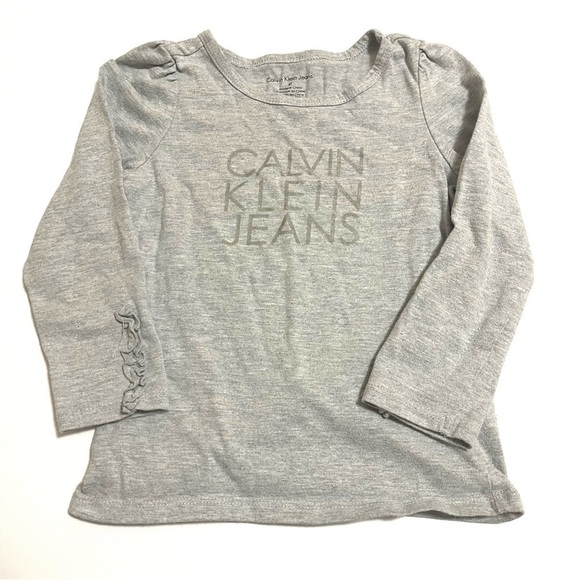 Calvin Klein Top, Faux Fur Vest and Leggings Set US 4T - Picture 3 of 7